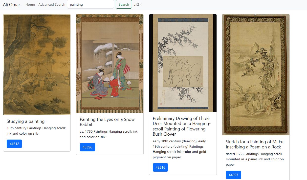 Art Exploration App